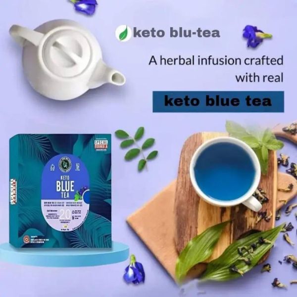 Keto green coffee & keto blue tea